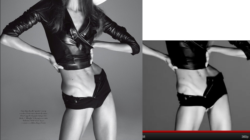Illustration for article titled Why Did Vogue Italia Nix An Image From Karlie Kloss's Nude Editorial?